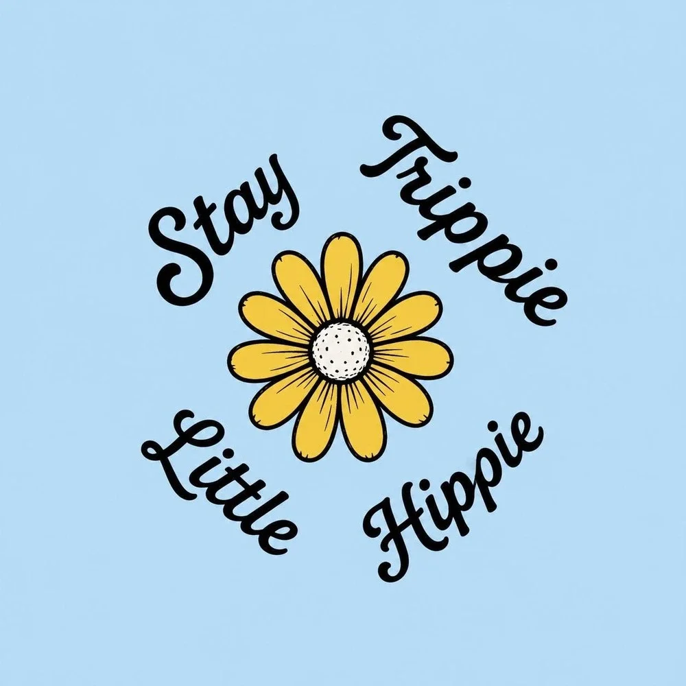 Stay Trippie, Little Hippie sticker 3